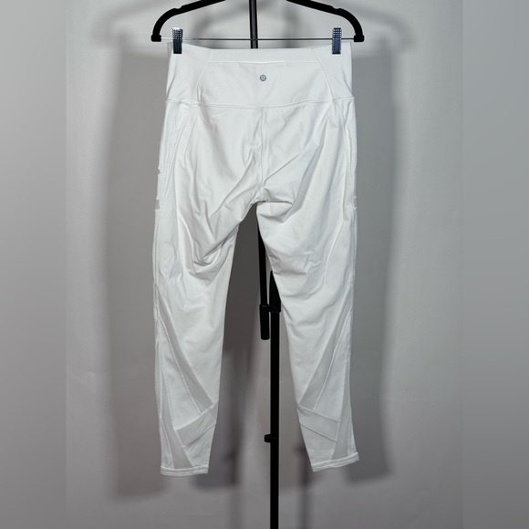 NWOT Lululemon Wunder Under Hi-Rise Tight *Mesh 28" White - Picture 5 of 5